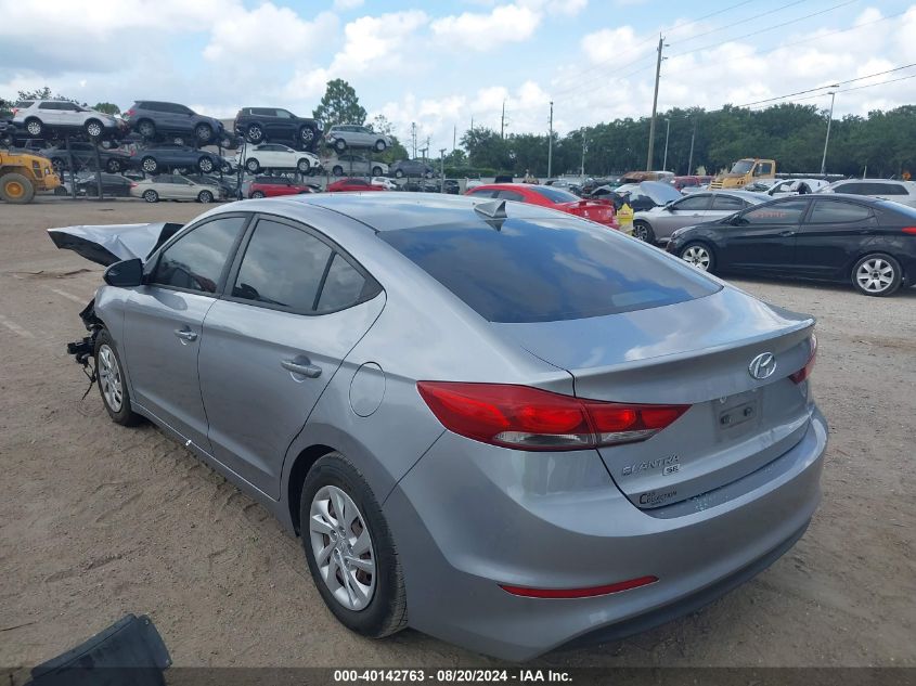 2017 Hyundai Elantra Se VIN: 5NPD74LF1HH100370 Lot: 40142763