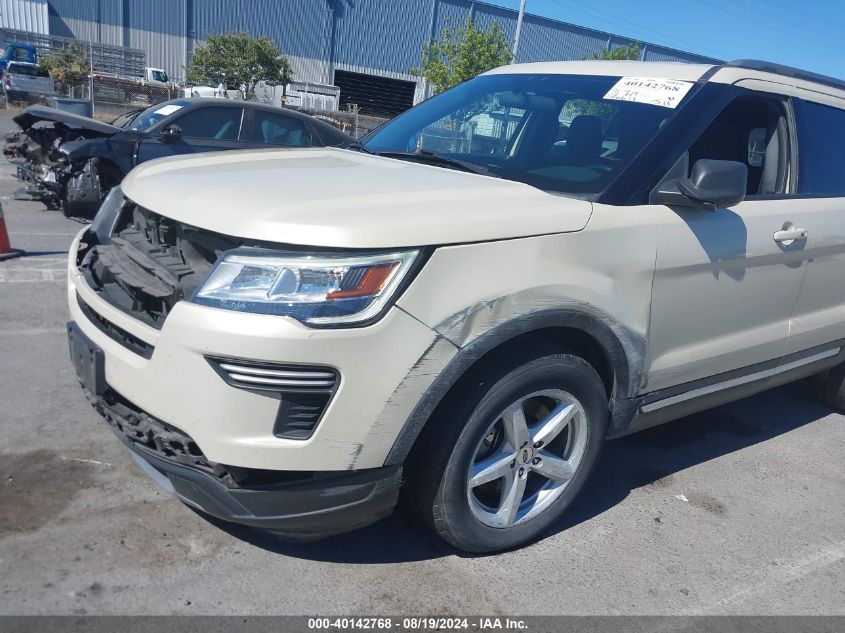 2018 Ford Explorer Xlt VIN: 1FM5K7D89JGA36332 Lot: 40142768