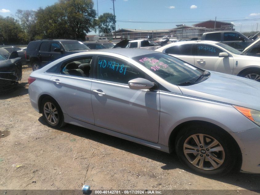 2014 Hyundai Sonata Gls VIN: 5NPEB4AC6EH933086 Lot: 40782682