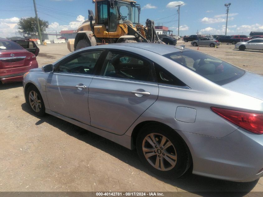 2014 Hyundai Sonata Gls VIN: 5NPEB4AC6EH933086 Lot: 40782682