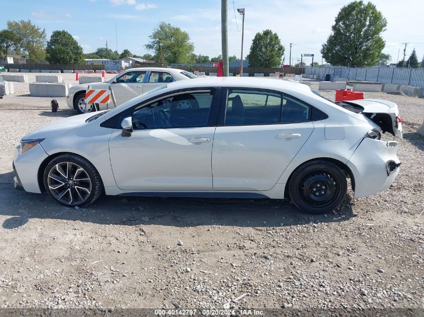 2020 Toyota Corolla Se VIN: 5YFS4RCE2LP029390 Lot: 40142797