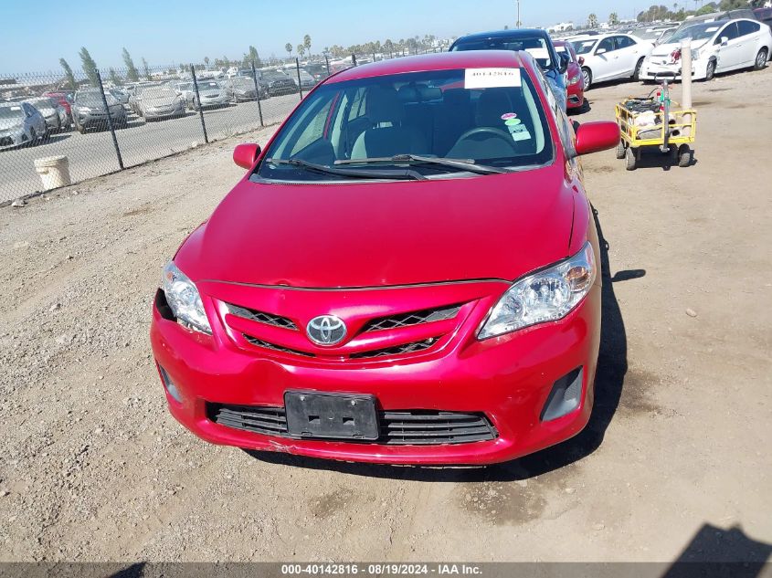 2011 Toyota Corolla Le VIN: 2T1BU4EE3BC584119 Lot: 40142816