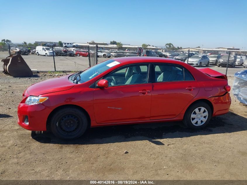 2011 Toyota Corolla Le VIN: 2T1BU4EE3BC584119 Lot: 40142816
