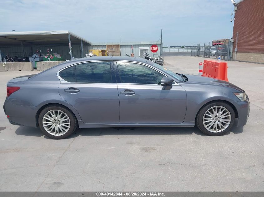 2013 Lexus Gs 350 VIN: JTHBE1BL6D5001734 Lot: 40142844