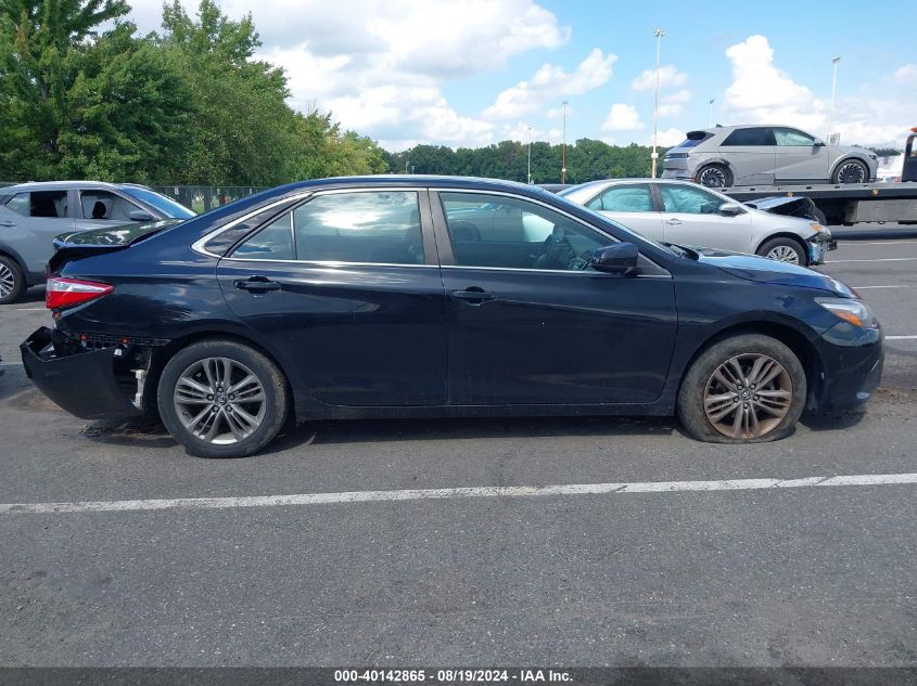 2017 Toyota Camry Se VIN: 4T1BF1FK6HU786859 Lot: 40142865