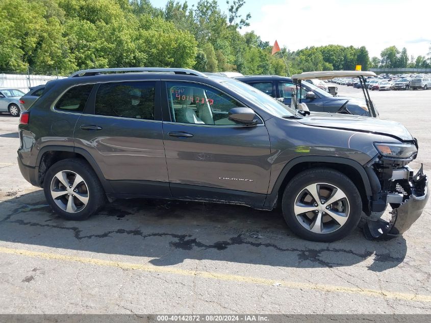 2021 Jeep Cherokee Limited 4X4 VIN: 1C4PJMDX9MD183018 Lot: 40142872