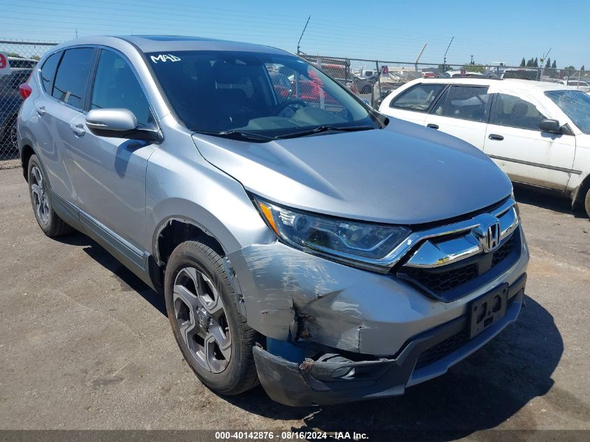 2017 Honda Cr-V Ex VIN: 7FARW1H56HE031556 Lot: 40142876