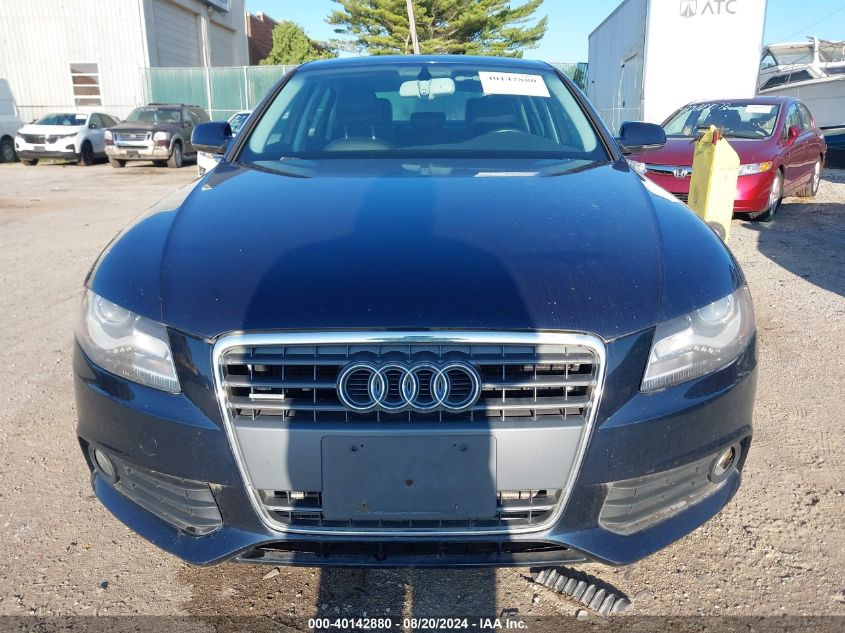 2011 Audi A4 Premium Plus VIN: WAUFFAFL1BN023807 Lot: 40142880