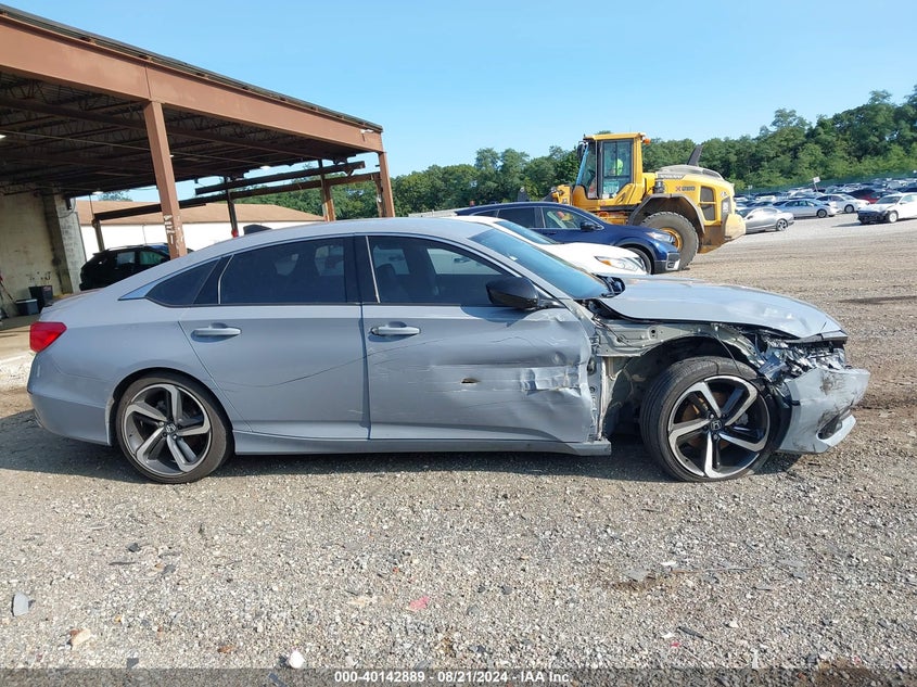 VIN 1HGCV1F31NA047708 2022 HONDA ACCORD SPORT
