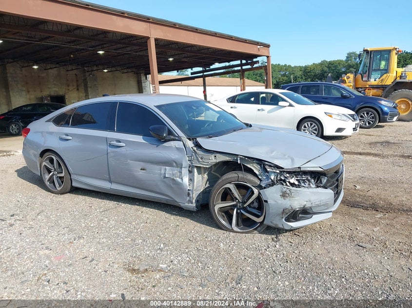 VIN 1HGCV1F31NA047708 2022 HONDA ACCORD SPORT