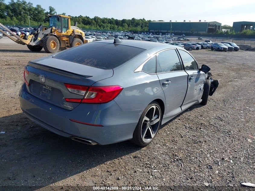 VIN 1HGCV1F31NA047708 2022 HONDA ACCORD SPORT