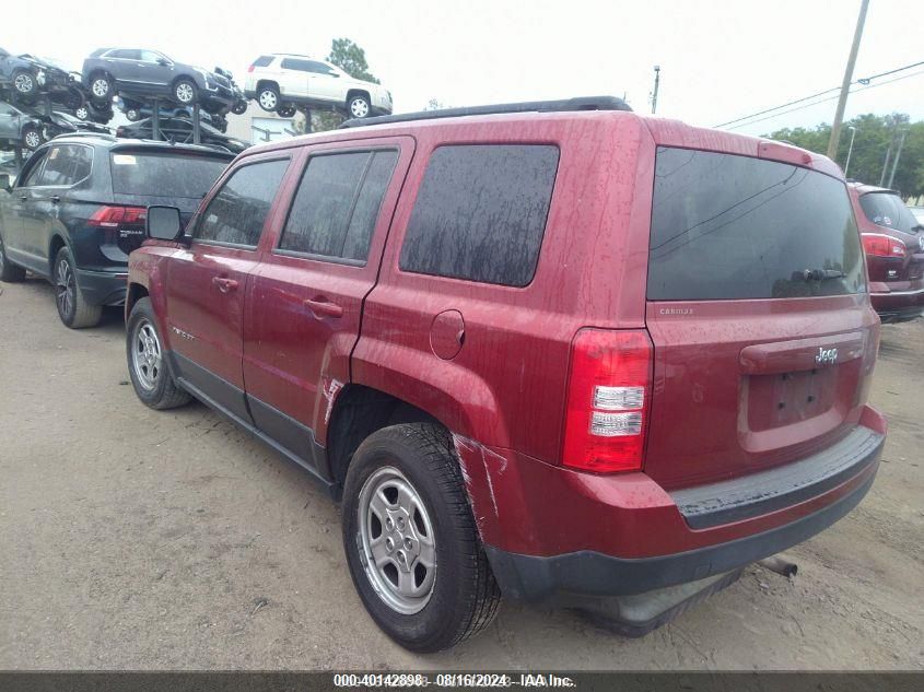 2014 Jeep Patriot Sport VIN: 1C4NJPBB6ED785392 Lot: 40142898