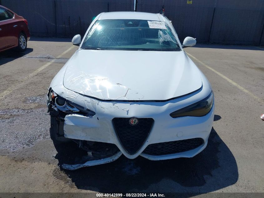 2018 Alfa Romeo Giulia Ti Rwd VIN: ZARFAECN0J7595927 Lot: 40142899