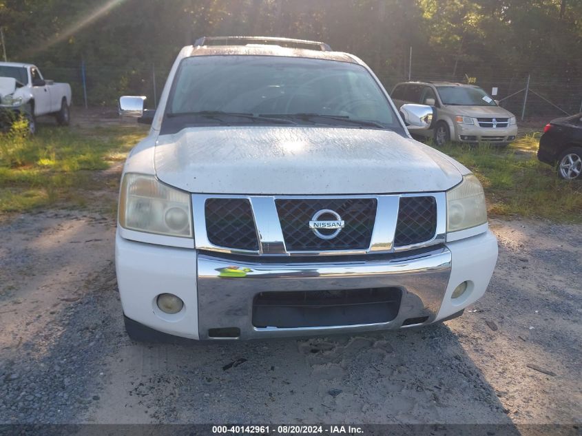 2004 Nissan Pathfinder Armada Se VIN: 5N1AA08AX4N712440 Lot: 40142961