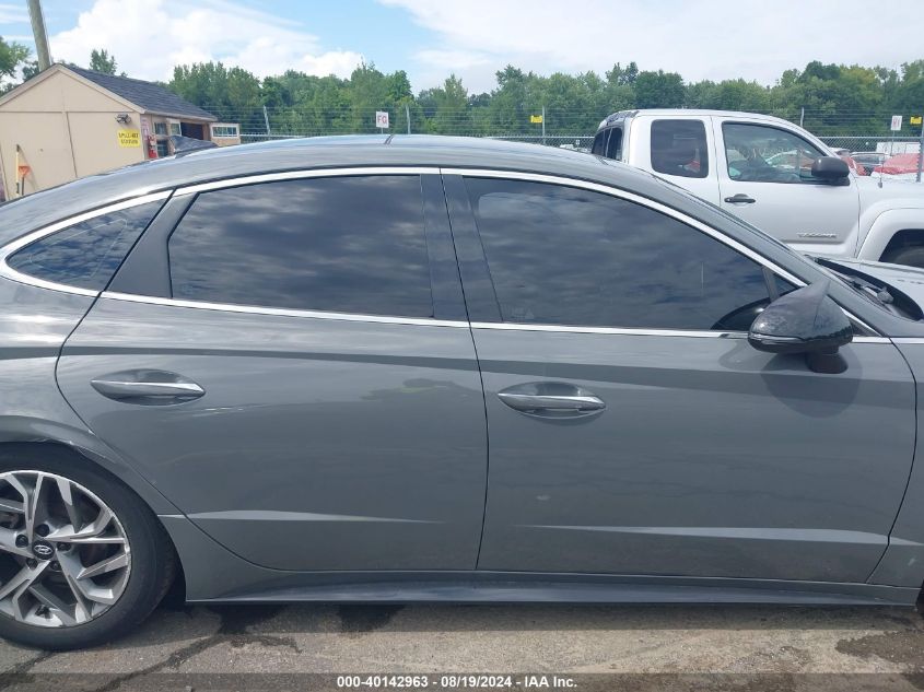 2020 Hyundai Sonata Sel VIN: 5NPEF4JA3LH000827 Lot: 40142963