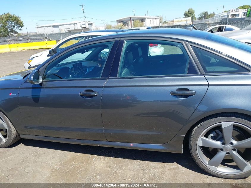 2015 Audi A6 3.0T Premium Plus VIN: WAUHGAFC1FN006176 Lot: 40142964