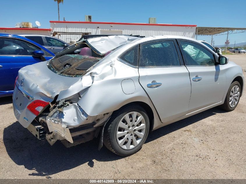 2014 Nissan Sentra S/Sv/Sr/Sl VIN: 3N1AB7AP4EY217165 Lot: 40142989