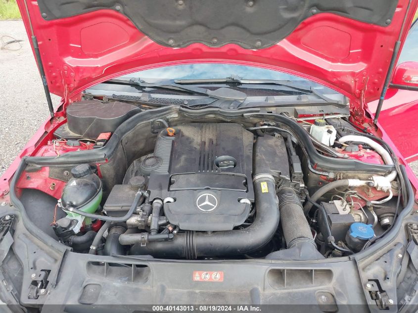 2012 Mercedes-Benz C 250 Luxury/Sport VIN: WDDGF4HB1CA660661 Lot: 40143013