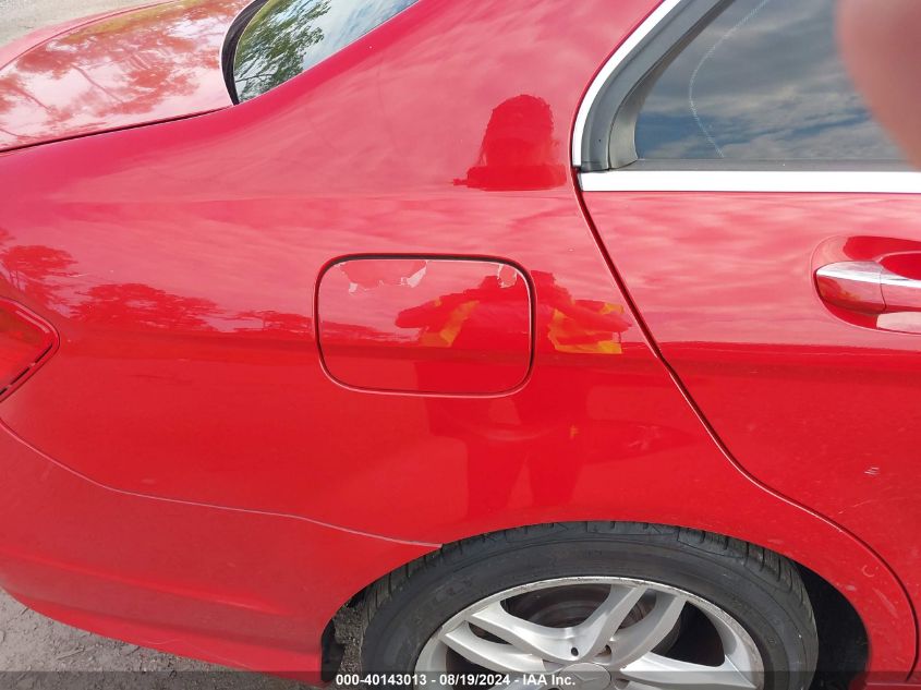 2012 Mercedes-Benz C 250 Luxury/Sport VIN: WDDGF4HB1CA660661 Lot: 40143013