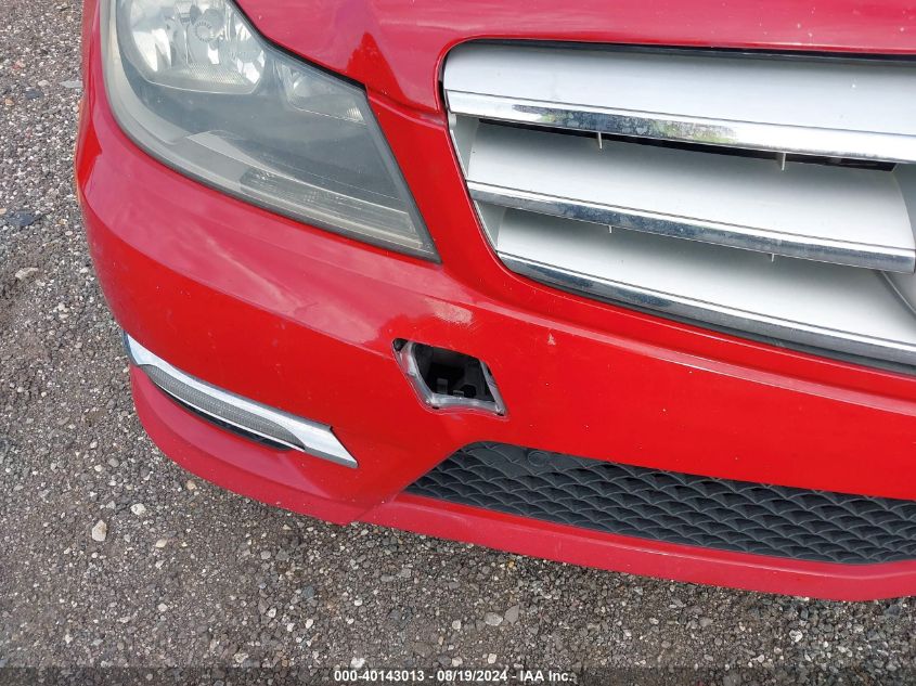 2012 Mercedes-Benz C 250 Luxury/Sport VIN: WDDGF4HB1CA660661 Lot: 40143013