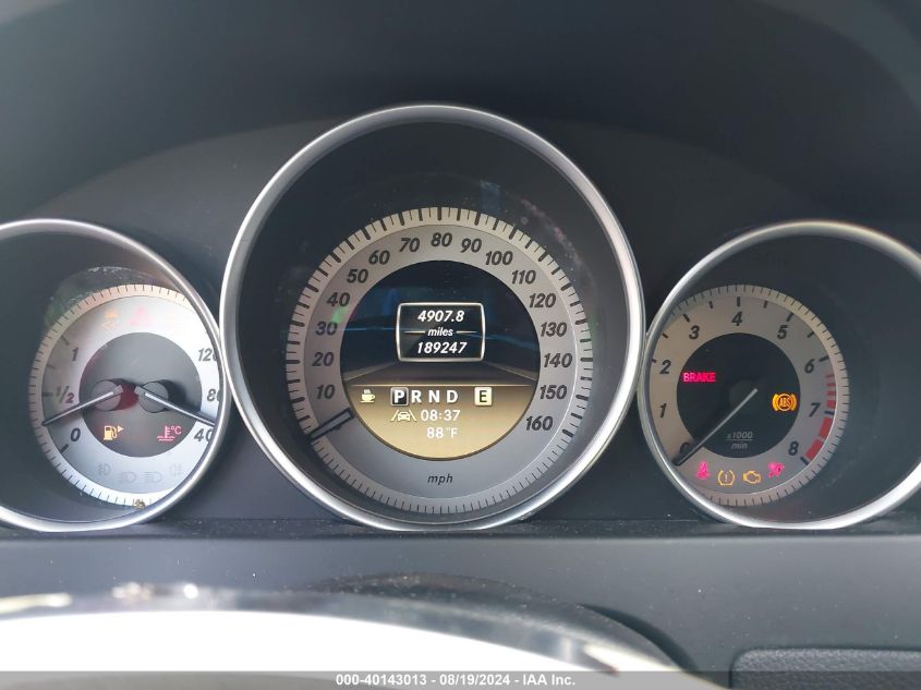 2012 Mercedes-Benz C 250 Luxury/Sport VIN: WDDGF4HB1CA660661 Lot: 40143013