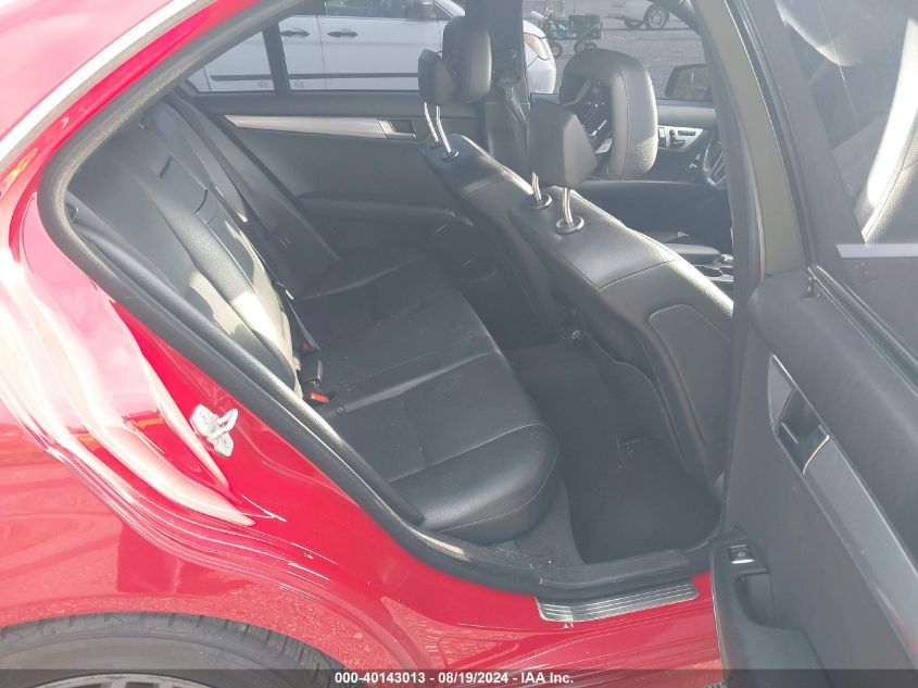 2012 Mercedes-Benz C 250 Luxury/Sport VIN: WDDGF4HB1CA660661 Lot: 40143013