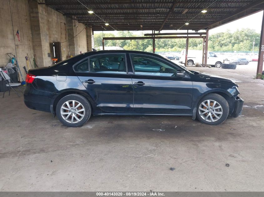 2011 Volkswagen Jetta 2.5L Se VIN: 3VWDZ7AJ4BM102244 Lot: 40143020