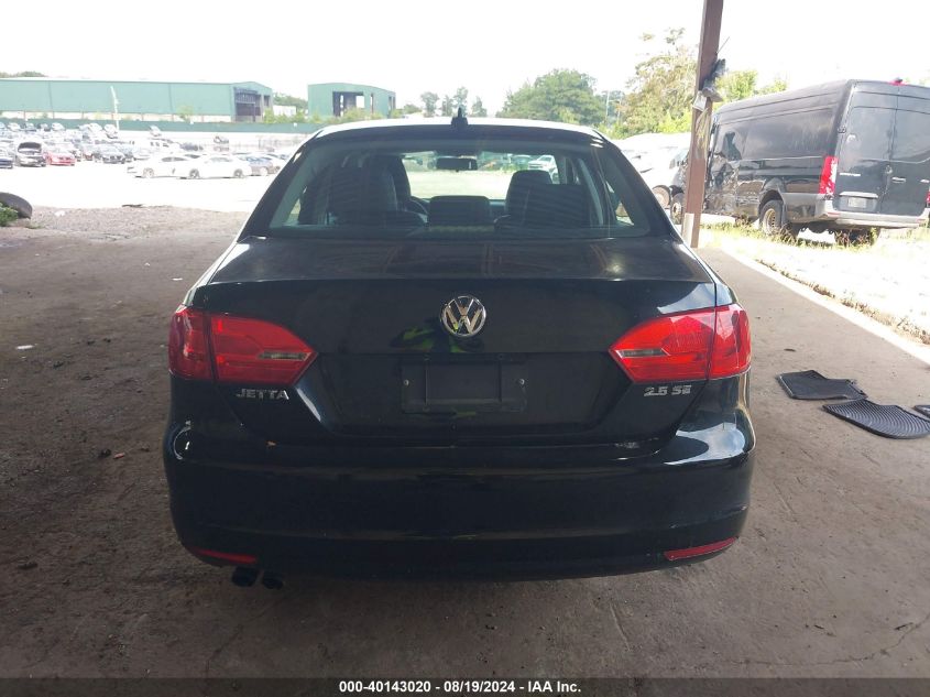 2011 Volkswagen Jetta 2.5L Se VIN: 3VWDZ7AJ4BM102244 Lot: 40143020