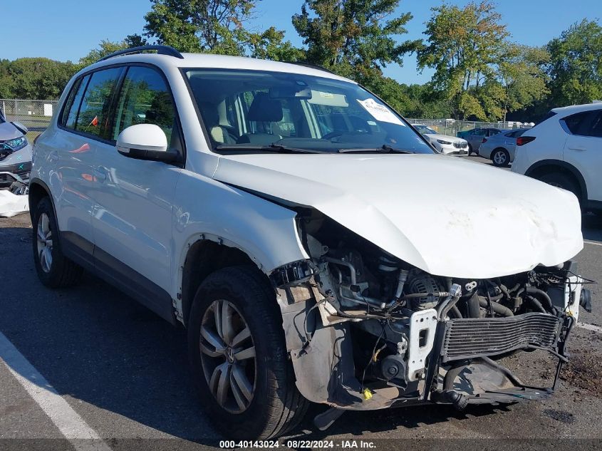 2017 VOLKSWAGEN TIGUAN 2.0T S - WVGBV7AX3HW507493