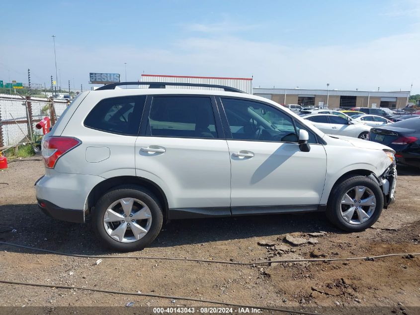 2016 Subaru Forester 2.5I Premium VIN: JF2SJAFC3GH494767 Lot: 40143043