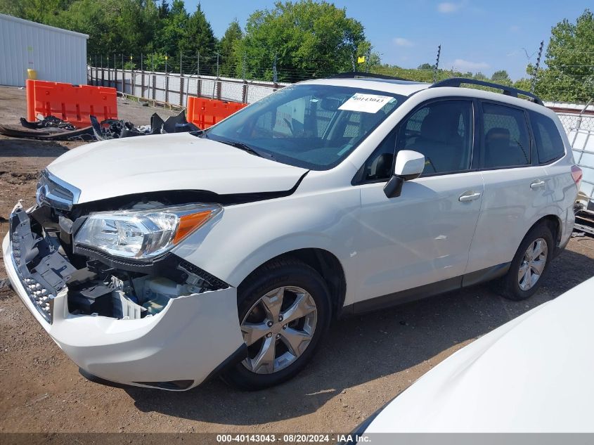 2016 Subaru Forester 2.5I Premium VIN: JF2SJAFC3GH494767 Lot: 40143043