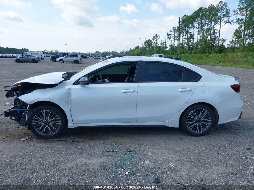 2022 Kia Forte Gt-Line VIN: 3KPF54AD7NE485031 Lot: 40143054