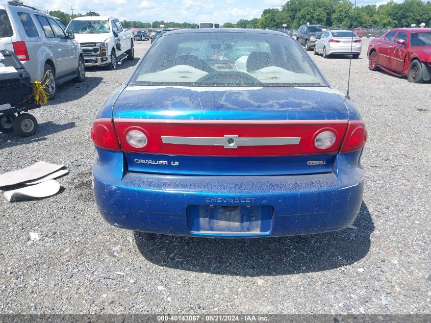 2003 Chevrolet Cavalier Ls VIN: 1G1JF12F337127095 Lot: 40143067