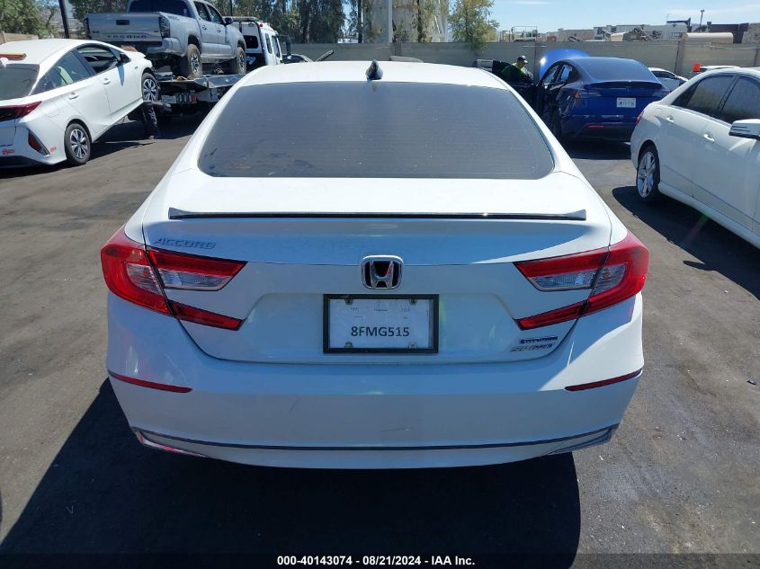 2022 Honda Accord Hybrid Sport VIN: 1HGCV3F21NA044777 Lot: 40143074