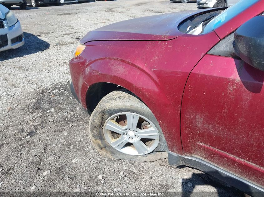 2011 Subaru Forester 2.5X VIN: JF2SHABCXBH706199 Lot: 40143078