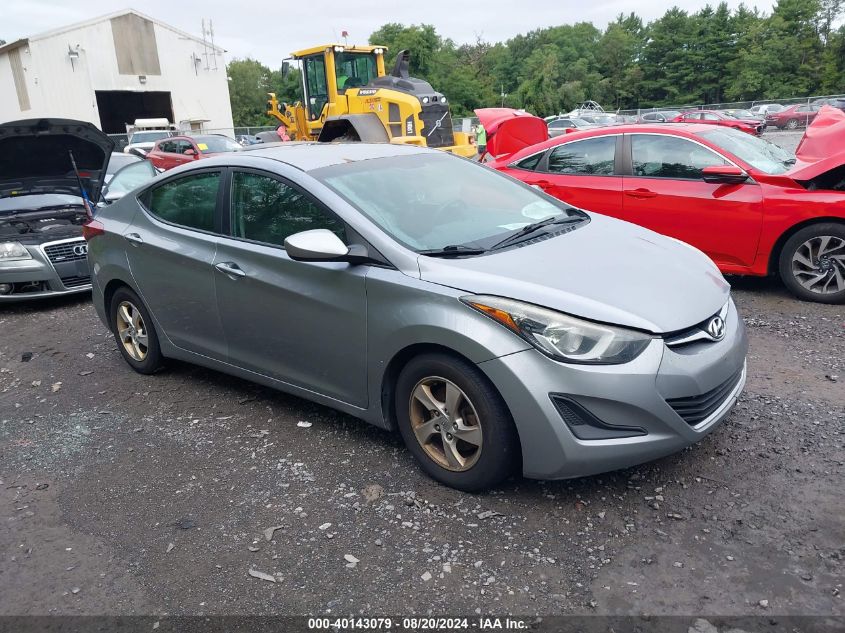 5NPDH4AE8FH564132 2015 HYUNDAI ELANTRA - Image 1