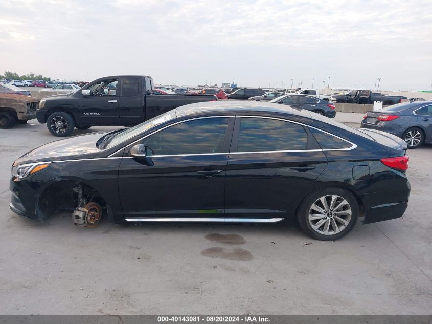 2017 HYUNDAI SONATA SPORT - 5NPE34AF4HH469243