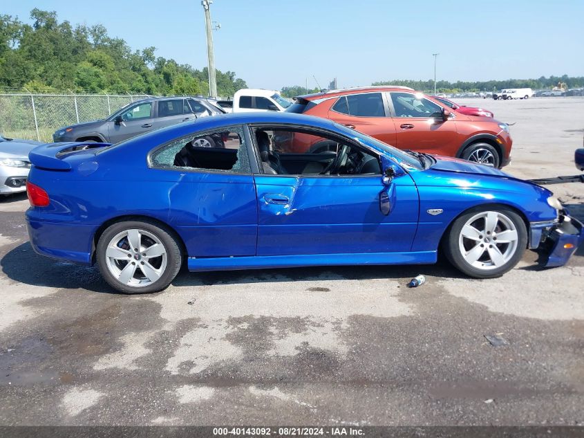 2004 Pontiac Gto VIN: 6G2VX12G34L297536 Lot: 40143092