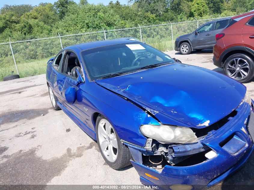 2004 Pontiac Gto VIN: 6G2VX12G34L297536 Lot: 40143092