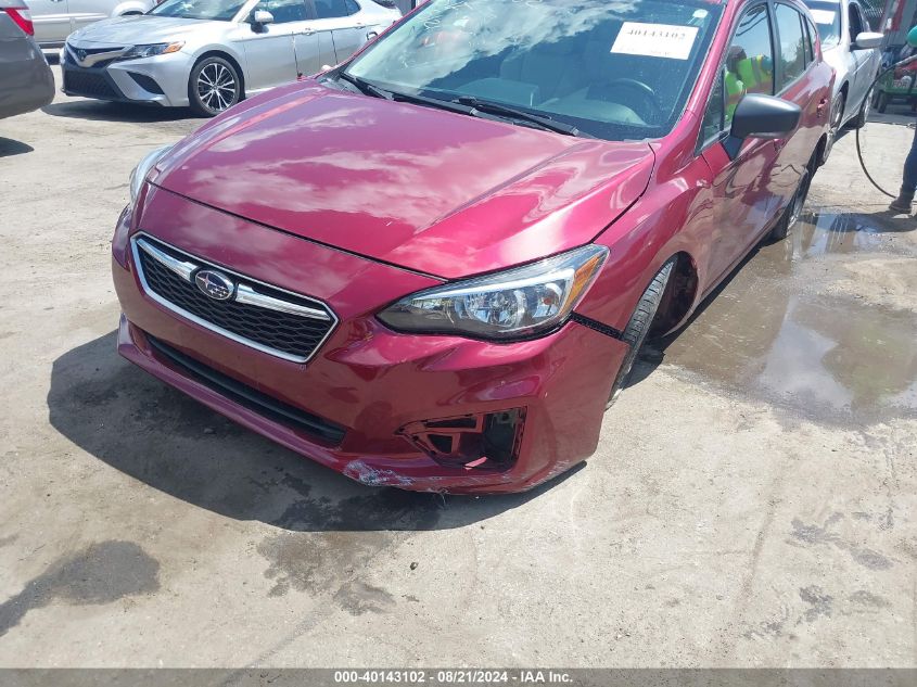 4S3GTAA63J3730936 2018 Subaru Impreza 2.0I