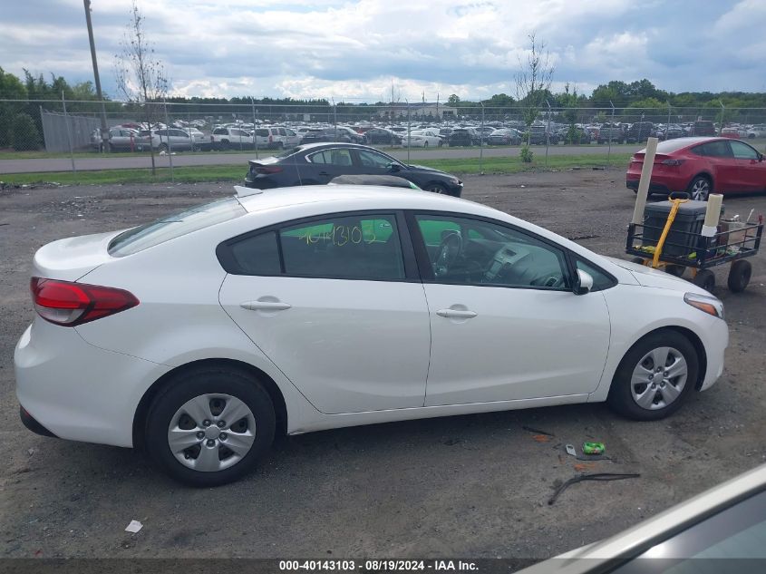 2018 Kia Forte Lx VIN: 3KPFL4A76JE260691 Lot: 40143103