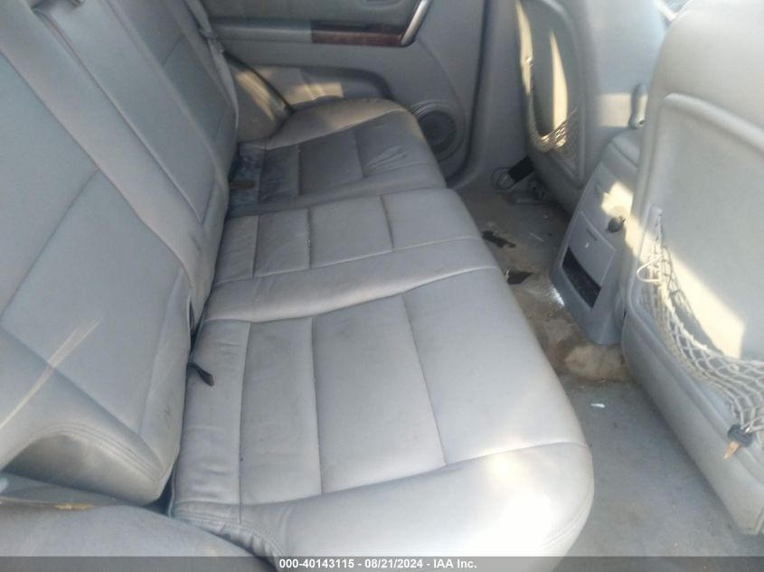 2004 Kia Sorento Ex/Lx VIN: KNDJD733445282322 Lot: 40143115