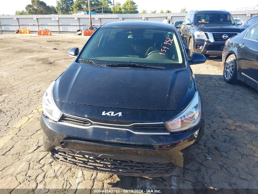 2022 Kia Rio S VIN: 3KPA24AD2NE454952 Lot: 40143153