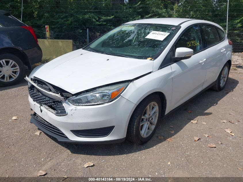 2015 Ford Focus Se VIN: 1FADP3K24FL282170 Lot: 40143164