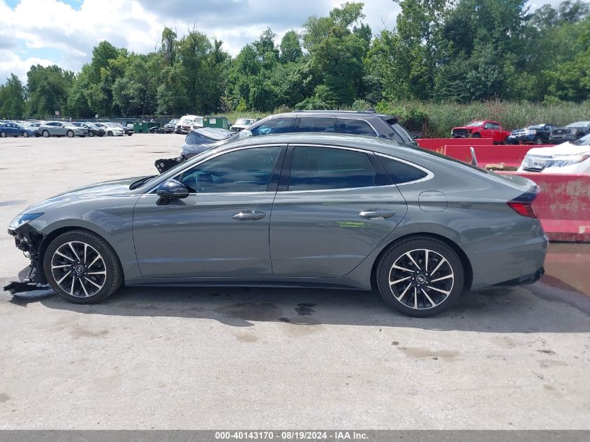 2020 Hyundai Sonata Sel Plus VIN: 5NPEJ4J20LH018631 Lot: 40143170