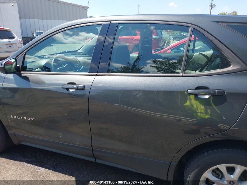 2018 Chevrolet Equinox Ls VIN: 2GNAXHEV2J6338146 Lot: 40143186