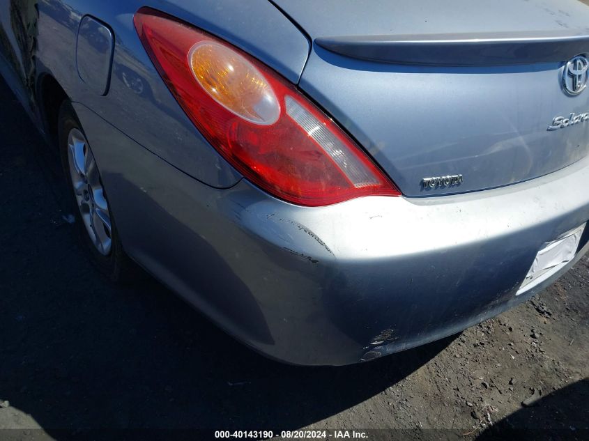 4T1CE30P06U567822 2006 Toyota Camry Solara Se/Sle