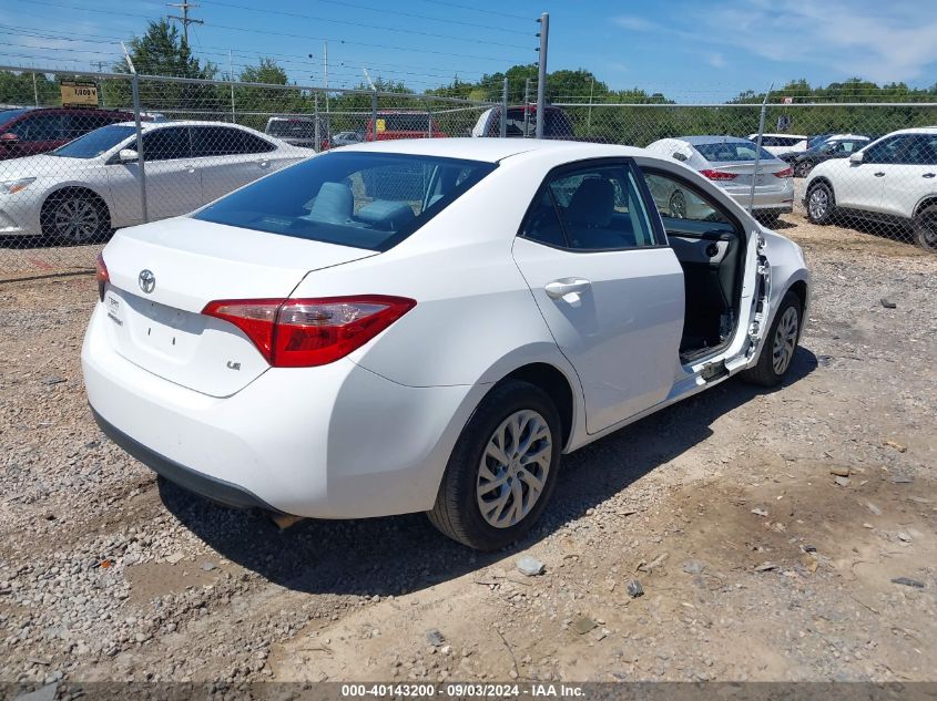 2017 Toyota Corolla Le VIN: 2T1BURHE8HC851191 Lot: 40143200