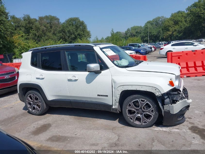 2015 Jeep Renegade Limited VIN: ZACCJADT7FPB28842 Lot: 40143202