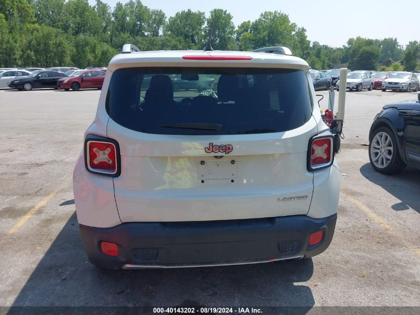 2015 Jeep Renegade Limited VIN: ZACCJADT7FPB28842 Lot: 40143202